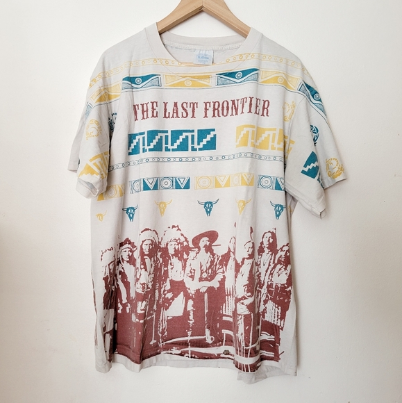 Vintage Other - Vintage The Last Frontier Tshirt